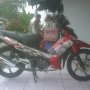 Jual Honda Supra X 125 CW/DD 2011 Juni Merah Hitam km.3rb LIKE NEW C/K/TT (JKT)