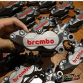 Kaliper Brembo 4 Piston 34-40 silver