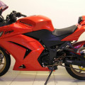 Kawazaki ninja 250cc karbu th 2012 KM 17rb