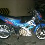 Jual Satria fu 2007 biru mulus standar