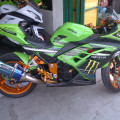 kawasaki ninja 250 thn 2015 mulus