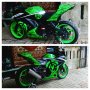 JUAL BU NINJA 250 MODIF 2009 HIJAU