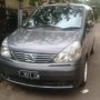 Jual Nisaan serena ct 2004 abu2 metalic bu