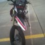 Jual motor trail Hyosung th 03 merah model supermoto