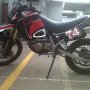 Jual motor trail Hyosung th 03 merah model supermoto