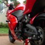 Jual Kawasaki Ninja 250R Merah Mulus KM Dikit Branded Parts n250