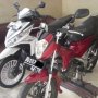 Jual satria fu 150 cbu built up 2005 istimewa plat b jakarta