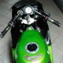 JUAL MOTOR NINJA RR HIJAU thn 2010 JAKARTA KNALPOT ARROW