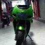 JUAL MOTOR NINJA RR HIJAU thn 2010 JAKARTA KNALPOT ARROW