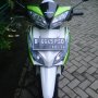 Jual Over kredit  New Honda Blade Hijau Putih Desember 2011 Jakarta