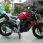 Jual santai yamaha byson cw merah marun 2011 a/n sendiri