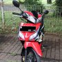 JUAL HONDA NEW BLADE 125 R RED 2013 GRESS