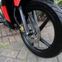 JUAL HONDA NEW BLADE 125 R RED 2013 GRESS