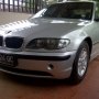 Jual Bmw 318 facelife 2002 silver (d)  mulus, bandung 