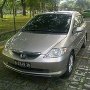 Jual Honda City 2004 mulus Silver