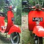 Jual Bajaj Delux Tahun 80 Warna Merah