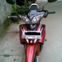 Jual cepat yamaha Jupiter Z cw tahun 2007 warna merah hitam mulus