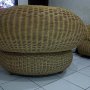 Jual kursi tamu / sofa / rotan second