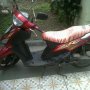 Jual yamaha mio sporty tahun 2007 warna merah