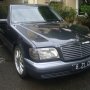 Jual Mercedes S320 1996 AT/Hitam 2tone