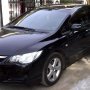 Jual Honda all new civic fd1 solid black 2007 manual