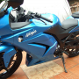 Jual Kawasaki Ninja 250 Biru Candy 2010 cakeeb