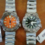 JUAL BORONGAN.... Seiko Monster ORANGE and BLACK, New and Like New