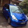 Jual Honda Jazz Vtec 2005 at vivid blue metalic