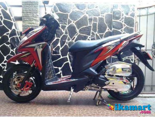 Honda vario  Techno Pgm Fi  125  modifikasi Motor 