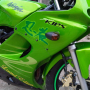 Jual kawasaki ninja 150 rr 2010 hijau