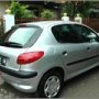 Jual Peugeot 206 XR 2001 Manual - Silver