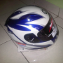 Jual Helm Yamaha Byson Putih, Motif Terbaru 2012