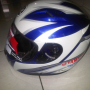 Jual Helm Yamaha Byson Putih, Motif Terbaru 2012