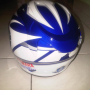 Jual Helm Yamaha Byson Putih, Motif Terbaru 2012