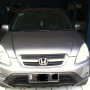 Dijual honda crv 2003 matic silver stone murah