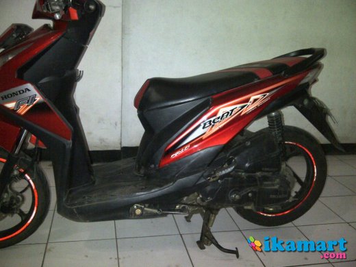 Jual Honda Beat Fi 2013 2014 Merah - Motor