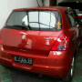 Jual SWIFT 2007 MERAH CAKEP!! KM baru 6100!! BU