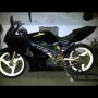 Jual NINJA RR 150 CC th 2008 BLACK / HITAM, Modif Ringan (JKT / Jakarta)