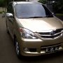 TOYATA AVANZA G MANUAL TAHUN 2007 WARNA SAMPAGNE