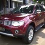 Jual Mitsubishi pajero sport tahun 2010 at merah maroon