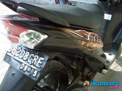 YAMAHA MIO SOUL CW 2010 WARNA BLACK GOLD - Motor