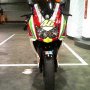 FOR SALE NINJA 250 RED VALENTINO EDITION 2010