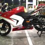 FOR SALE NINJA 250 RED VALENTINO EDITION 2010