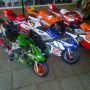 Motor trail 110cc & 50cc merk orion,harley mini 110cc, Gp elektrik,dan vespa Elektrik.