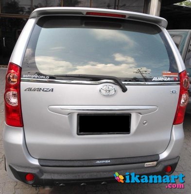 Jual Toyota Avanza Tipe G 1300cc Silver Tahun 2011 Nopol 