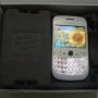 Jual blackberry bb gemini 8520 putih mulus ex-cewe