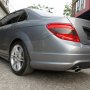 Jual Mercedes Mercy C class C250 AMG Paladium Silver 2011 (KM Rendah)