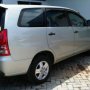 Jual Inova g 2008 silver mulus Jakarta