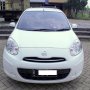 Jual Cepat BU Nissan March A/T 2011 Putih Mulus