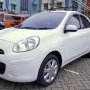 Jual Cepat BU Nissan March A/T 2011 Putih Mulus